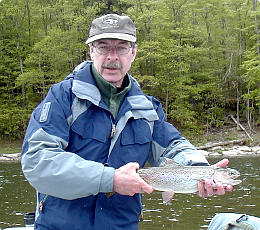 Delaware River rainbow trout
